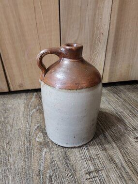 vintage stoneware moonshine 10 " jug